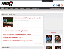 Tablet Screenshot of pokertt.com